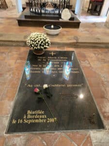 Tombe de sœur Marie Céline de la Présentation