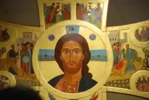 Icone Visage du Christ (détail)