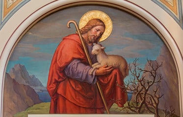 Agneau avec Jésus