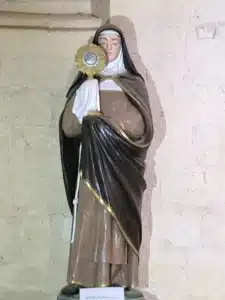 Sainte Claire église de Biron